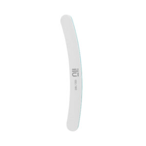 ILU Nail Accessories Nail File White Banana Grid 100/180