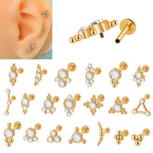 Crystal Stud Earrings