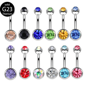 G23 Titanium Belly Piercing