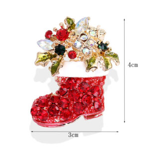 Christmas Stocking Brooch