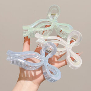 Large Bow Shaped Hair Claw