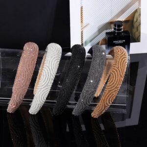 Crystal Wave Padded Headbands