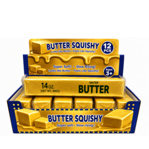 Gold Jumbo Butter Squishy