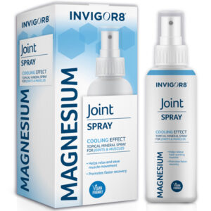 Invigor8 Magnesium Cooling Effect Topical Mineral Joint Spray 100ml