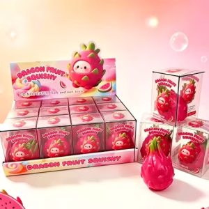Dragon Fruit Crunchy Squishy