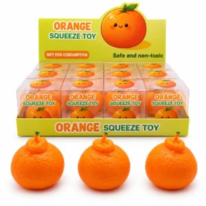 Orange Crunchy Squishy